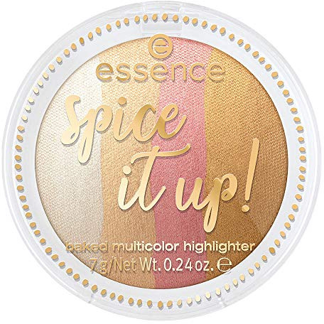 Essence Spice it up! Baked multicolor highlighter Nr. 01 more is more Inhalt: 7g Gebackener mehrfarbiges highlighter Puder