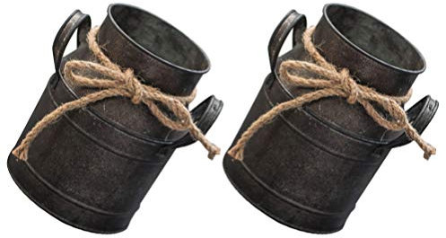 Cabilock 2stücke Vintage Blumentöpfe Retro Blumenbehälter Für Garten Und Als Dekoration Für Und Außenbereiche Robust Und Langlebig
