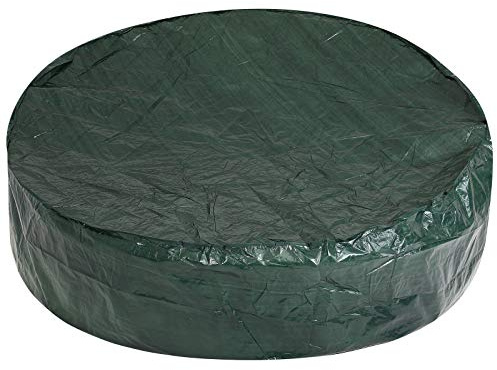 KINGSLEEVE® Abdeckung Abdeckplane Sonneninsel Wasserabweisend 236 x 67 cm Rund PE Schutzhülle Abdeckhaube Gartenmöbel Plane