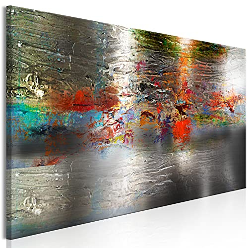 murando - Leinwandbild bunt wie gemalt, 135x45 cm, 1-teilig, Schlafzimmer | Hochwertige Leinwand, sofort aufhängbar, ideal fürs Wohn- oder Schlafzimmer, wasserfest und lichtecht, langlebig, stilvoll