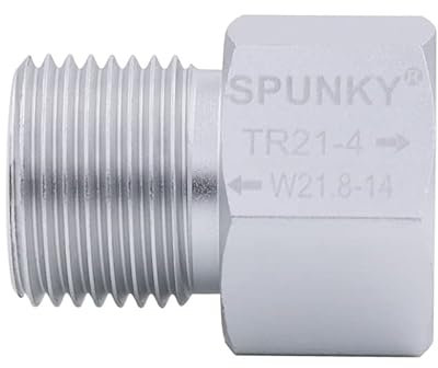 GASTROBEDARF WESTERBARKEY Soda Adapter für alle gängigen Trinkwassersprudler Soda Sprudler an Druckminderer Stream Connector TR 21-4 zu W21,8 Spunky