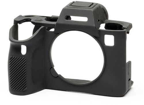 Walimex pro easyCover für Sony A7 IV schwarz – angenehm griffige Silikon-Schutzhülle, Kamera-Abdeckung - passgenau, uneingeschränkte Bedienbarkeit