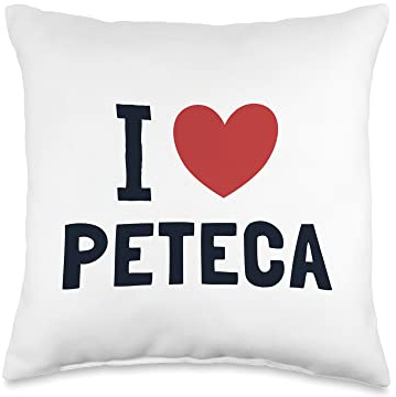 I love Peteca Game Ball Professional Indiaca Peteca Throw Pillow