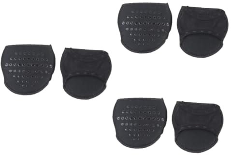 minkissy 3 Paare High-Heel-Schuhpolster Fußschmerzen lindern mit Einlagen Schmerzlindernde Einlagen für High Heels Krückengriffabdeckungen Vorfußpolster Schuheinlagen für Fersen