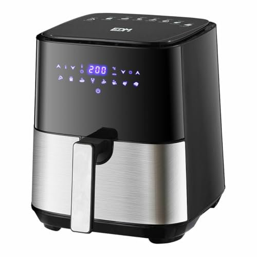 Freidora de Aire EDM 07790 1450 W 5 L Pantalla LED