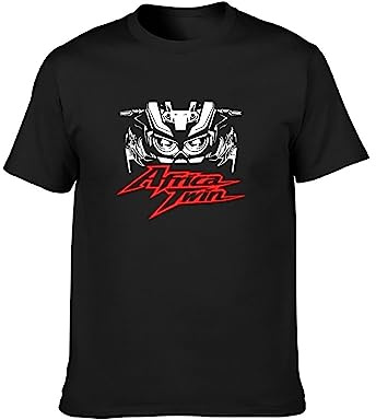 Africa Twin - Camiseta unisex estampada para hombre, color negro, Negro, XL