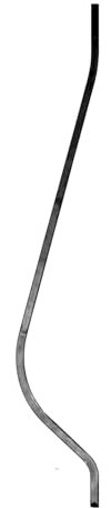 shivler Zaunelemente Gartentor Metallzaun Zäune Zaundekoration Zaunpfosten Balkonverkleidung Set Verschiedene Muster (790x135mm - 04.040/5 Stück)