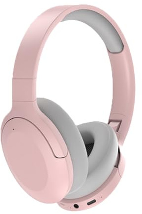 AndThere Casque Bluetooth sans Fil et Filaire, Casque Audio Bluetooth 5.3 Headphones Noise Cancelling Ecouteurs avec Micro Intégré, Réduction de Bruit Enfant Adulte Casque pour TV Sport Musique PC