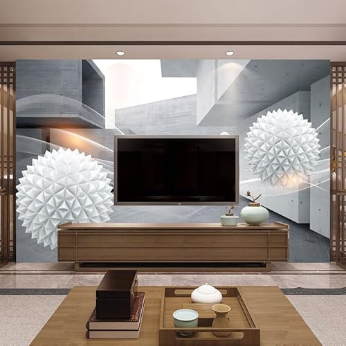 XLMING Minimalistische Retro Raum Erweiterung Geometrisch 3D Tapeten Tapete Home Esszimmer Möbel Sofa Schlafzimmer Wohnzimmer TV Hintergrund-150cm×105cm