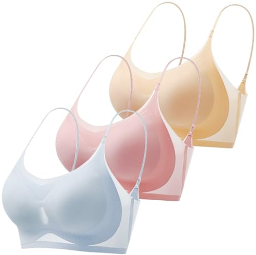 Cocila I Miei in Consegna Reggiseno Adesivo Silicone Abbigliamento Donna Sportivo Curvy Taglie Forti Coppe da Inserire Regiseno Senza Ferretto Post Mastopessi Adesivi per Capezzoli Reggiseni