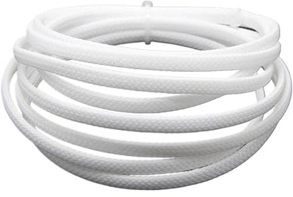 MDSIOKHJ Guaina per Cavi Guaina Isolante a Treccia da 2 m 2/4/6/8/10/12/14/16/20/25/30/40 mm Guaina Protettiva for Cavi ad Alta densità, Nera e Rossa(F,14mm)