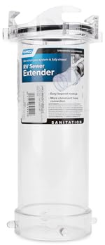 Camco 39592 9 Clear Sewer Hose Adapter