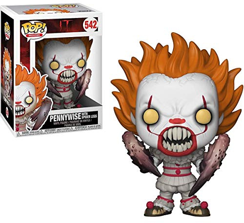 Funko Pop! Movies: IT-Pennywise - (Spider Legs) - IT 2017 - Vinyl-Sammelfigur - Geschenkidee - Offizielle Handelswaren - Spielzeug Für Kinder und Erwachsene - Movies Fans