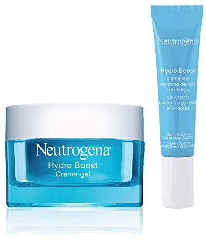 Neutrogena Hydro Boost Crema Gel - 50 ml + Crema Gel Anti-Fatiga Para El Contorno De Ojos - 15 ml