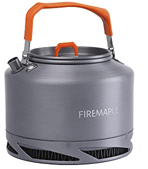 Fire-Maple 1,3L Bouilloire de Camping en Aluminium Ultralégère Portative pour cafetière de Pique-nique de théière