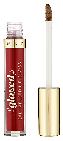 Barry M Glasiertes Öl infundierter roter Lipgloss, so faszinierend, rot, angereichert mit Pflaumen- und Mandelöl