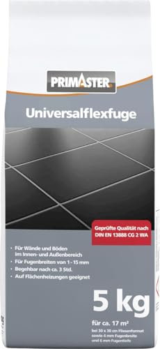 Primaster Universalflexfuge manhattan 5 kg feines Fugenbild