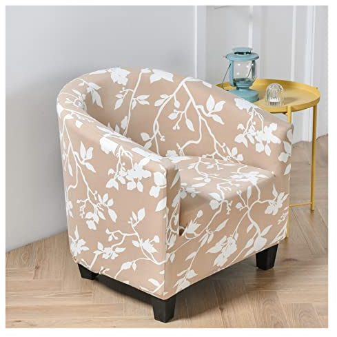 AQIGR Sesselschoner Sesselhusse Sesselbezug Sesselüberwürfe Sofabezug Jacquard Elastisch Stretch Husse Sofa Abdeckung für Cafe Raum Clubsessel Loungesessel Cocktailsessel (Color : #26)