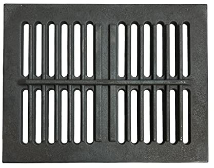 eRicambi, Griglia in Ghisa per Camini e Stufe a Legna e Focolari Pellet CLAM ENERGY, Dimensioni: 31,8 x 24,8 (cm), Spessore 1 cm, Peso 2 Kg per Caduta Cenere