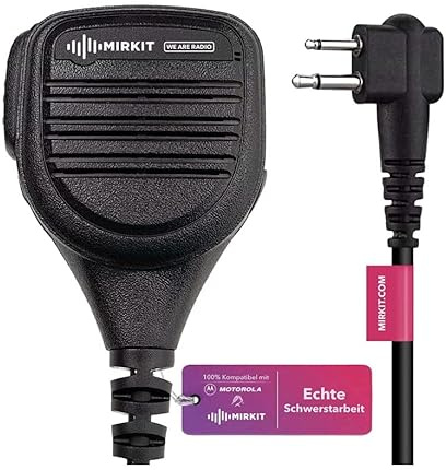 Baofeng Microfono Baofeng per radio a doppia banda per radio bidirezionale, SpeakerMic, accessori Baofeng, compatibile con Baofeng UVmk5 Baofeng UV-mkHP BF-F8HP UV- MK 3/4/5 UV-mk, garanzia EU