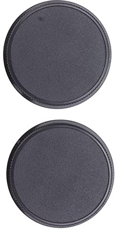 Capuchon d'objectif Arrière Portable L Mount Bonne Ténacité Retrait Facile Conception Standard Capuchon d'objectif Arrière 2pcs Bonne Protection pour Les Caméras SL T