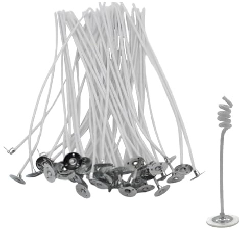 Kerzendochte Für Kerzen Set, 50 Stückkerzendochte Für Kerzen Rauchfrei, Dochte Für, Kerzen Selber Machen Set, Lange Dochte Aus Baumwolle Für Kerzen, Langlebige, DREI Längen (8/10/15/20cm