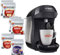 Tassimo Happy Bundle Coffee Machine with 72 T DISCs, Adjustable Cup Stand, Auto Clean