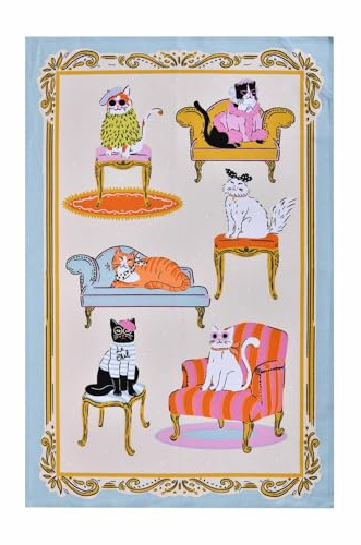 Ulster Weavers Kitchen Textiles - Cool Cats - Cotton Tea Towel