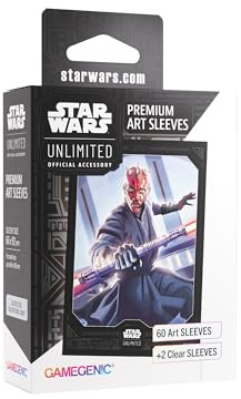 Gamegenic, Star Wars: Unlimited Premium Art Sleeve – Darth Maul, Zubehör