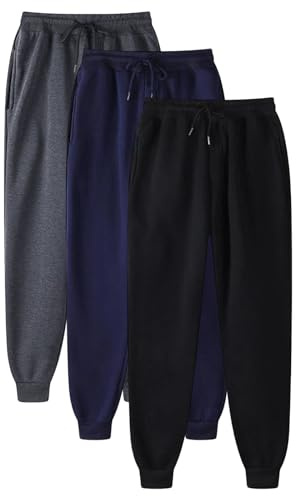 Generico Pantaloni Uomo Tuta Lavoro Sportivi Leggero Pantalone Lungo Casual Larghi Estivi Comodo Pantalone Tuta Jogging Elastici in Vita Cotone Pantaloni Baggy Spiaggia Trekking con Tasche Pants Uomo