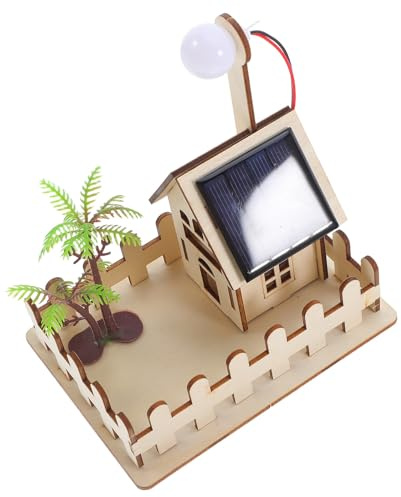 WEKADRIN Selbstgemacht Solar Gartenleuchte und Kunststoff Solarbetriebenes Wissenschaftsprojekt Satz für Kinder zur Gartenbeleuchtung und Kreativen Lernaktivitäten