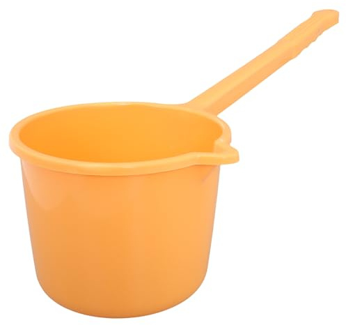 Toyvian Louche à Eau Plastique Long Manche Ergonomique pour Cuisine Bain Maison Jardin et Polyvalente