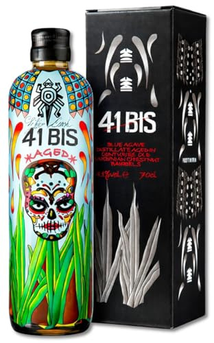 41 BIS AGED distillato di Agave Blu invecchiato doppia distillazione Silvio Carta Sardegna 70cl