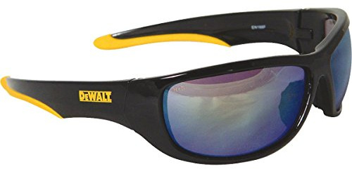 Dewalt DPG94-YC Dominator Safety Glasses, Yellow Mirror Lens