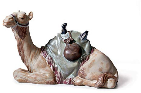LLADRÓ Figur Das Kamel. Kamel (Krippenfigur). Porzellan.