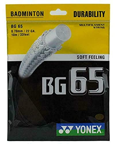 Yonex BG 65 Badminton String - Black