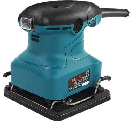 ele ELEOPTION Multischleifer Schwingschleifer Elektrische Schleifer Schleifmaschine Holz Metall Anstrichmittel Polierung Maschine mit 10 x Schleifpapier