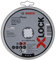 Bosch 10x PRO Stainless Steel and Metal Gebundene, dünne und langlebige Trennscheibe, X-Lock (für Edelstahl, Edelstahl, Ø 125 mm, Professional Zubehör Kleiner Winkelschleifer)