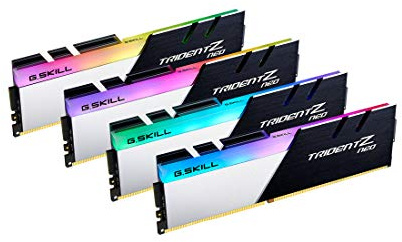 G.skill Trident Z Neo F4-3600c16Q-32gtznc Memoria 32 Gb 4 X 8 Gb Ddr4 288-Pin Dimm (g.skill Tridentz Neo Series - 32gb: 4x)
