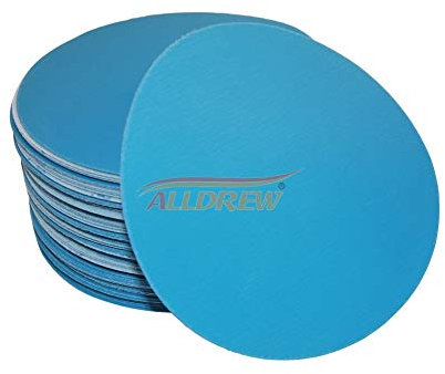 125mm Nass und Trocken Schleifscheiben 10x 1000 1200 1500 2000 3000 KORN Klettband Wasserdicht 5'' Schleifpapier 50 Stück Gemischt für Exzenterschleifer