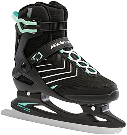Bladerunner Ice by Rollerblade Igniter XT Womens, Black and Winter Green, Ice Skates