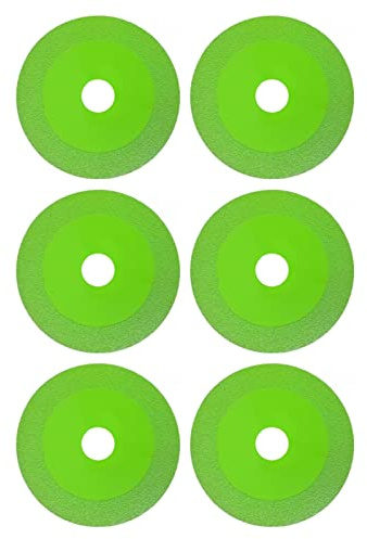 Dischi Taglio Vetro Piastrelle Ceramica per Smerigliatrice Angolare Disco Mola Circolare per Bottiglie di Vino Rettifica Taglio (6PCS)