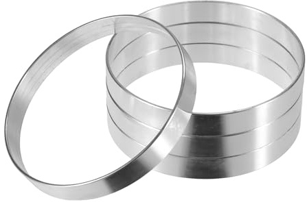 QUARKZMAN 4 anellos centrici per Cerchi in Lega di Alluminio da 75 mm a 72,6 mm di Diametro Interno