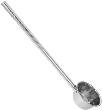 ULTECHNOVO Mestolo Per Innaffiare in Acciaio Resistente Manico Lungo Ergonomico Spessore Rinforzato Elevata Capacità Di Volume Adatto Fiori Verdure e Altre Piante Da Giardino