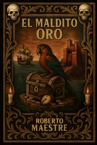 El maldito oro: Una novela de fantasía y aventuras piratas con magia, acción y misterio.
