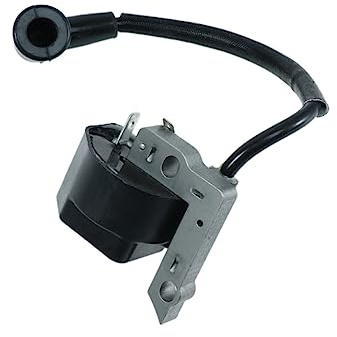 CLISPEED Bobina De Encendido para Cortacésped (Negro) Reemplazo De Módulo De Encendido Accesorios De Motor Alta Durabilidad y Rendimiento Compatible Motosierras