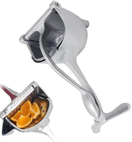 Citronjuicer | I Rostfritt Stål | sredskap Handhållen Press Bärbar För Grapefrukt Lime Picknick Vandring