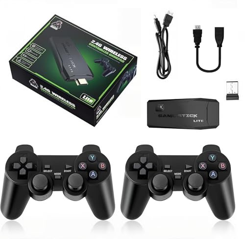 Ragetorc Retro Games Console with Game Stick, 20000+ Games, 2.4G Wireless Controllers, 64GB Storage, 4K HDMI Output