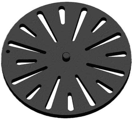Kaminrost/Ascherost Rund Ø 203 x 10 mm passend für Koppe** Kaminöfen inkl. Modellübersicht - Ascherost Kamin aus massivem Stahl - Feuerrost feuerfest & hitzebeständig