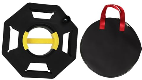 Oxtxuzdm Enrouleur De Cordon Portable Outil Bobine À Roulement Lisse Ligne Fermeture Disque D'enroulement Bobine Stockage Fil Roue Câble